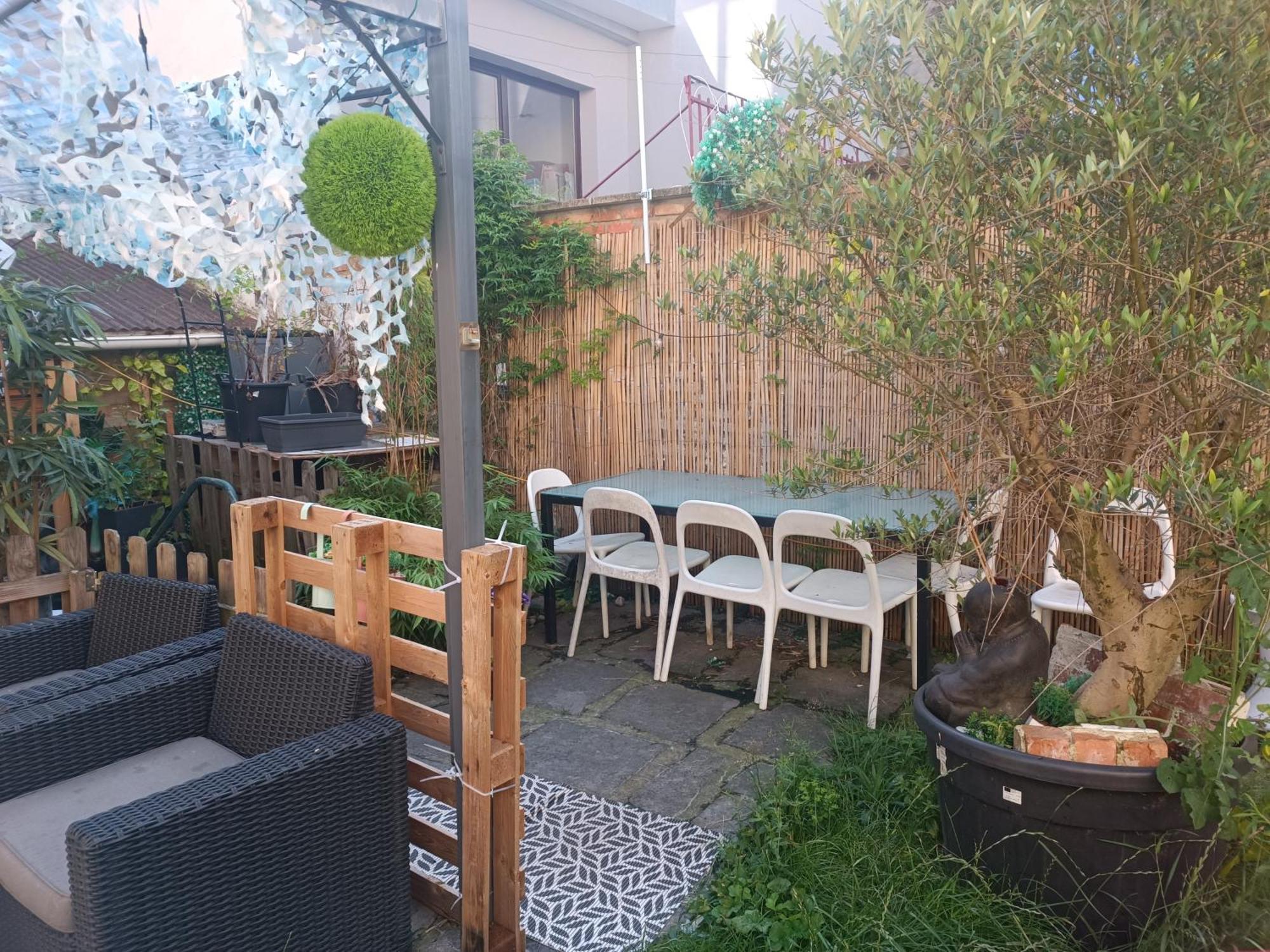 Appartement jardin ixelles Брюссель Экстерьер фото